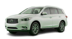Luxury Infiniti QX60 SUV for rent in Kutaisi, premium travel vehicle.