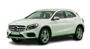 Mercedes-Benz GLA 220 luxury crossover for rent in Kutaisi.