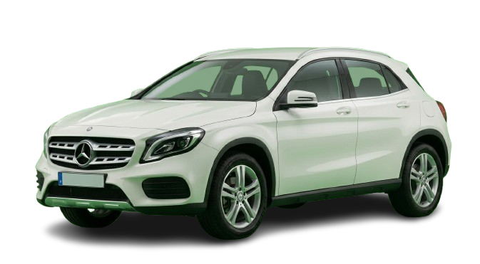Mercedes-Benz GLA 220 luxury crossover for rent in Kutaisi.