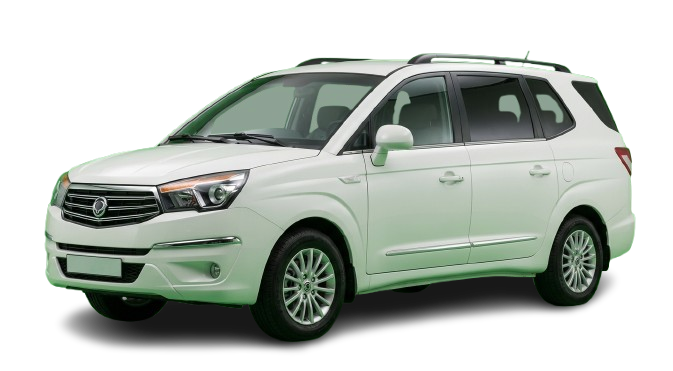 SsangYong Korando Turismo MPV, spacious family car for hire.