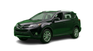 Toyota RAV4 crossover for rent at Kutaisi Airport, premium SUV rental.